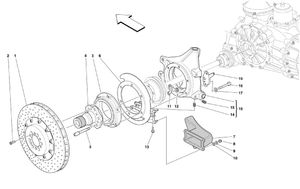 Rear Brake Disc And Hub Holder