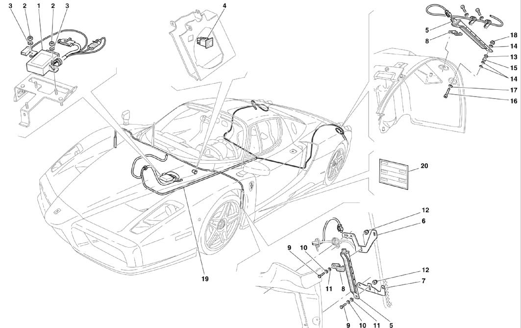 Schematic: Tyres Pressure Control System - Not For Usa