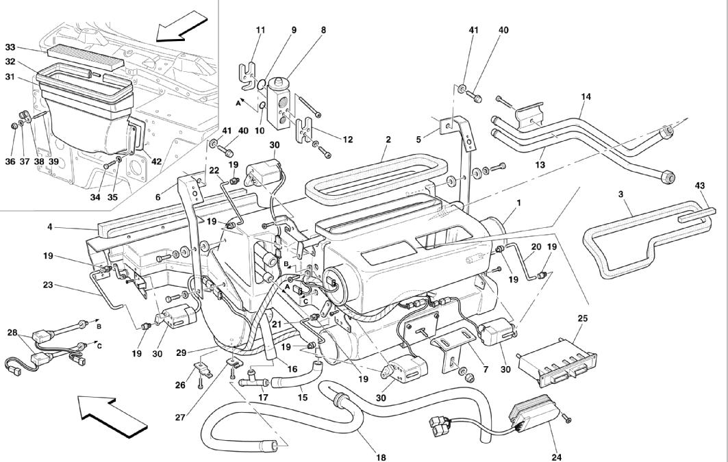 Schematic: Evaporator Unit