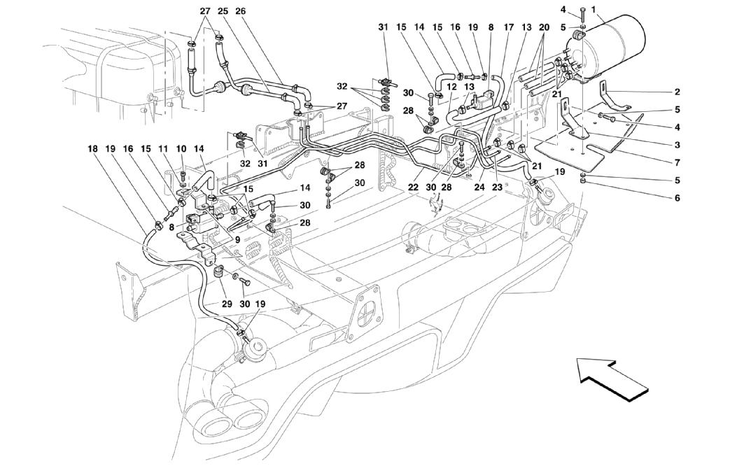 Schematic: Pneumatics Actuator System