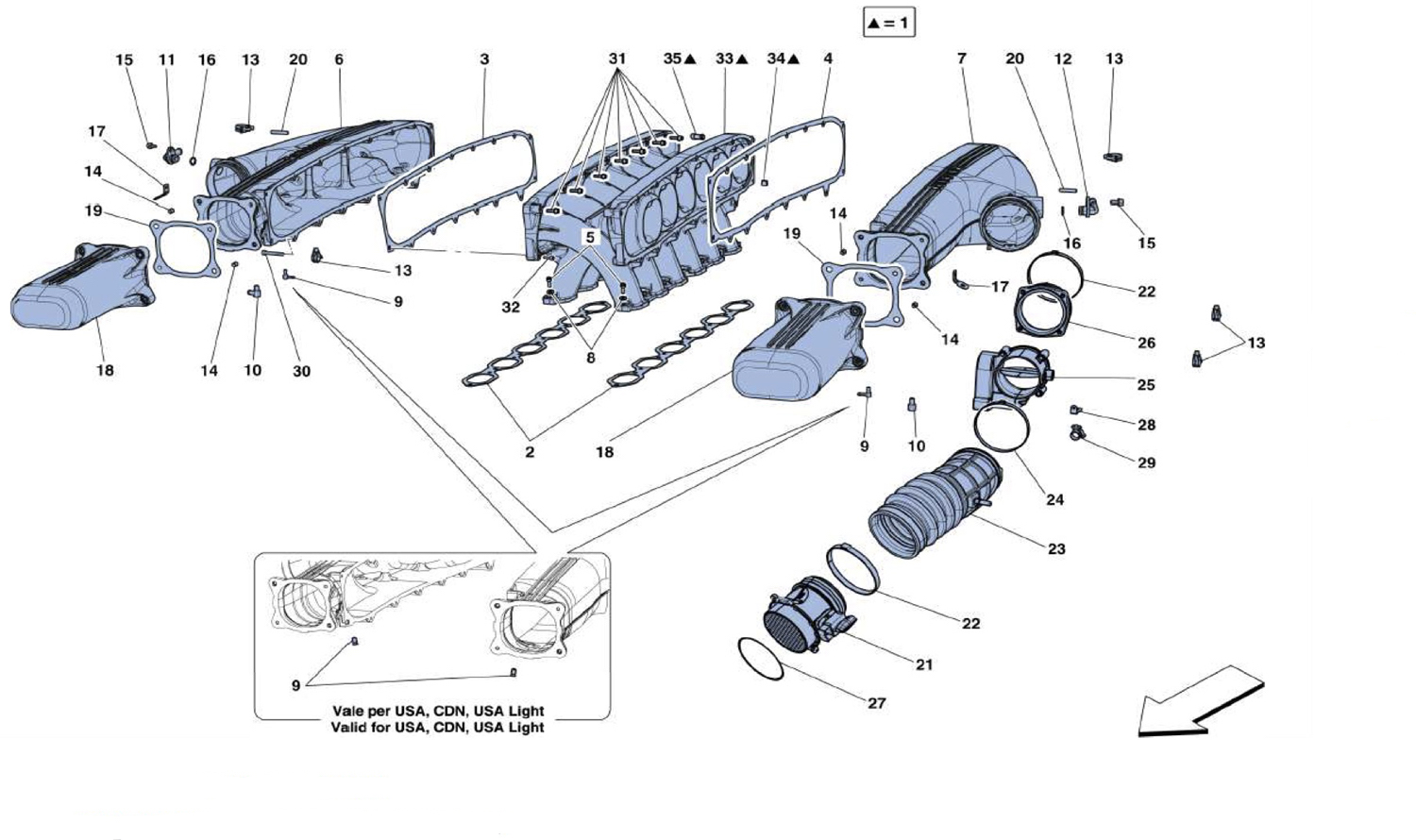 Schematic: Intake Manifold