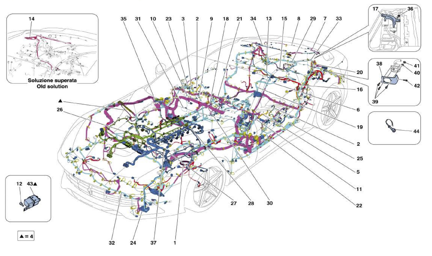 Schematic: Main Wiring Harnesses