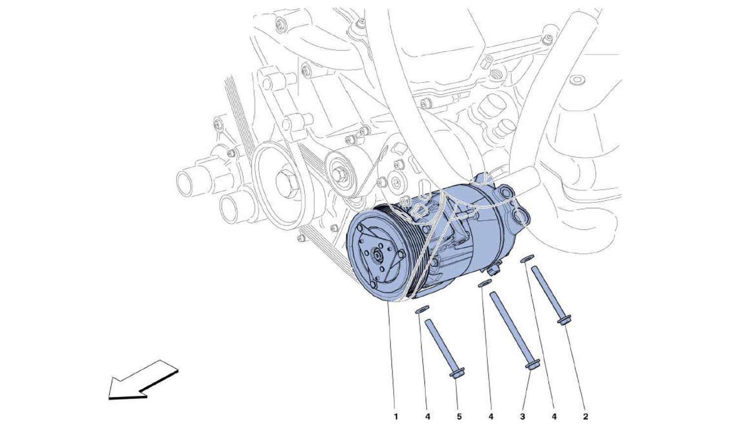 Schematic: Ac System Compressor