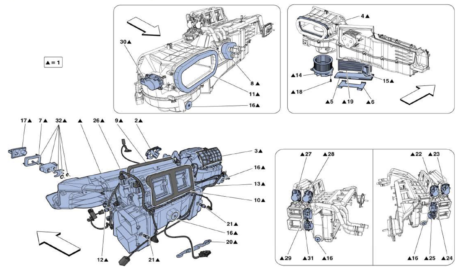 Schematic: Evaporator Unit