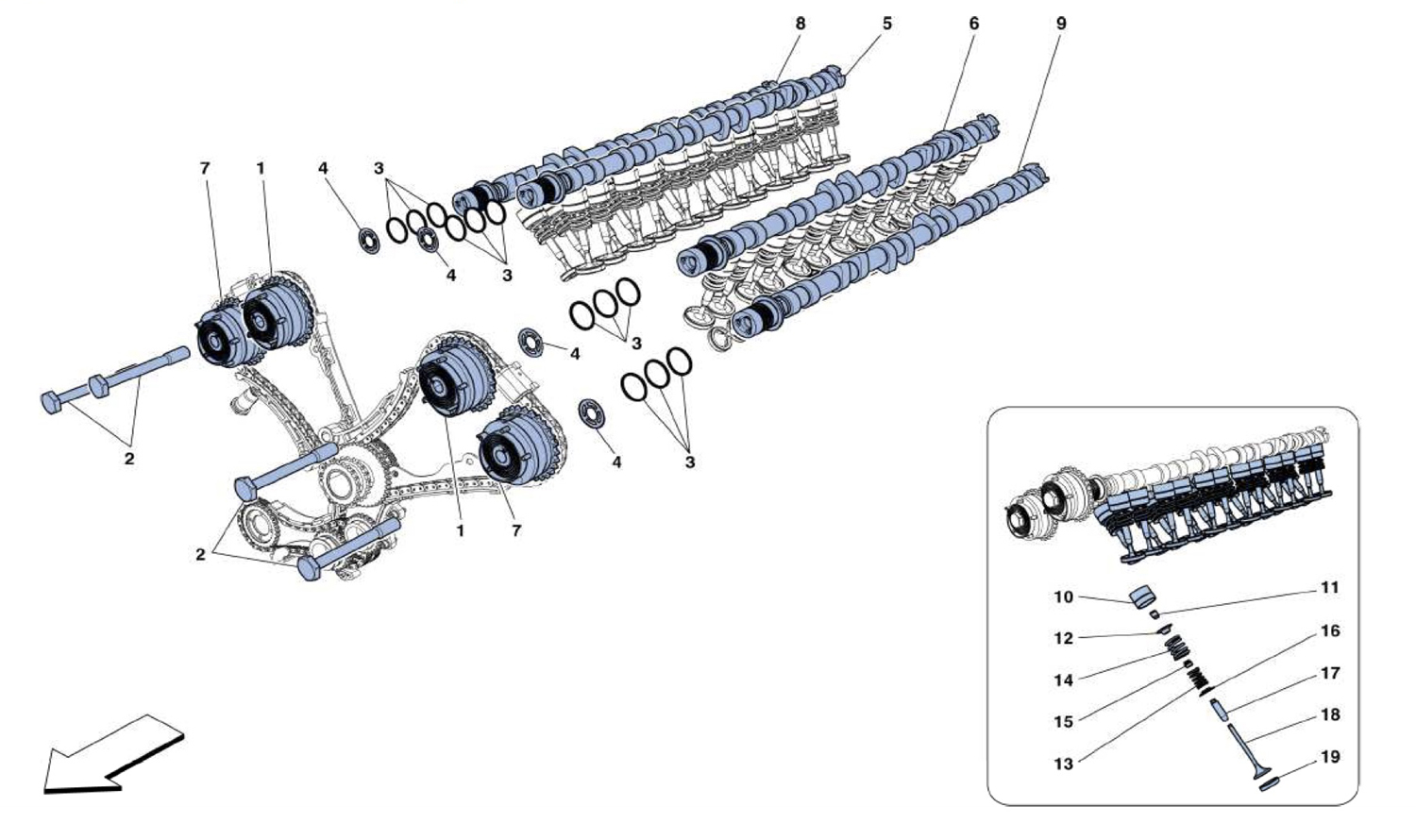 Schematic: Timing System - Tappets