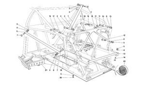 Frame - Rear Part -Not For Cars With Catalyst-