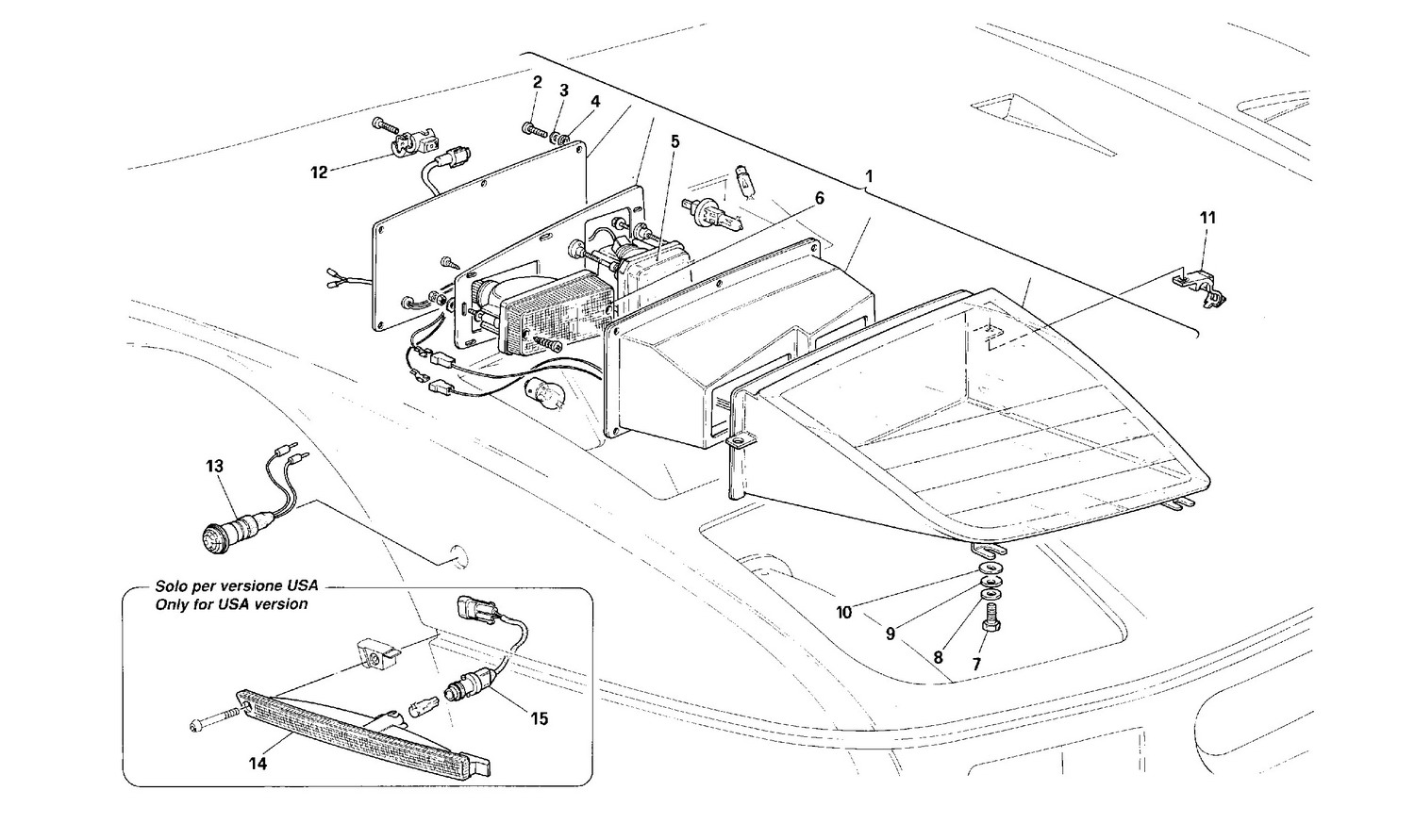 Schematic: Front Headlights