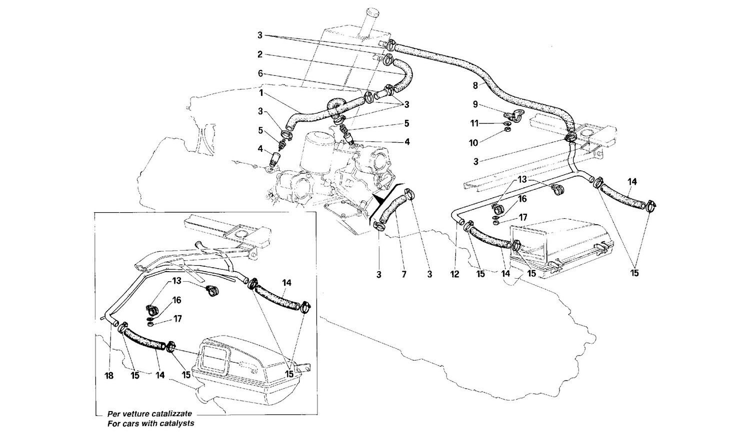 Schematic: Oil Vapor Recycling