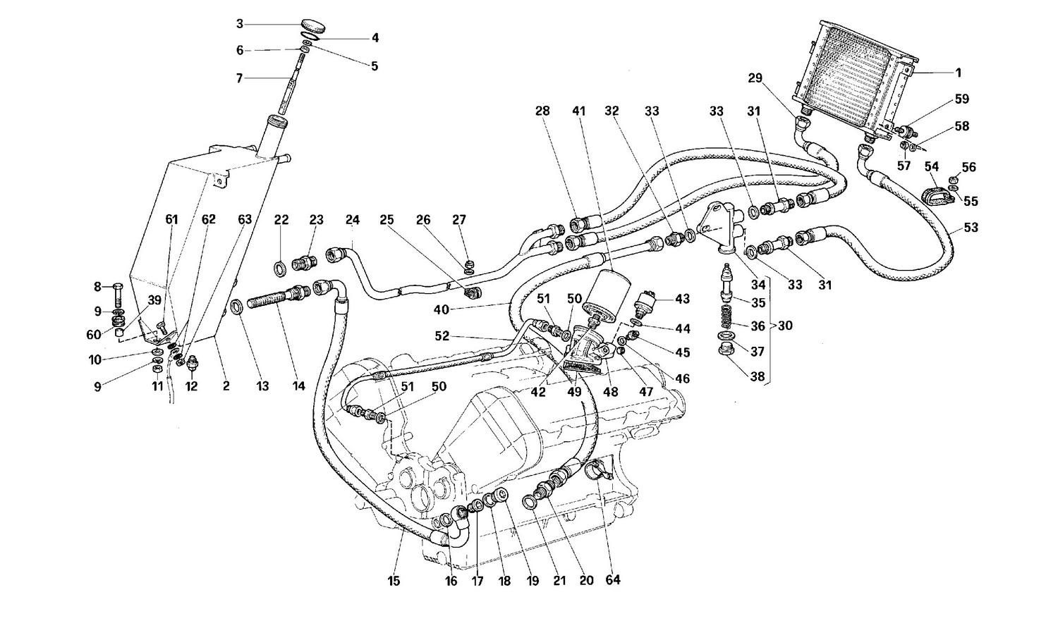 Schematic: Lubrication System