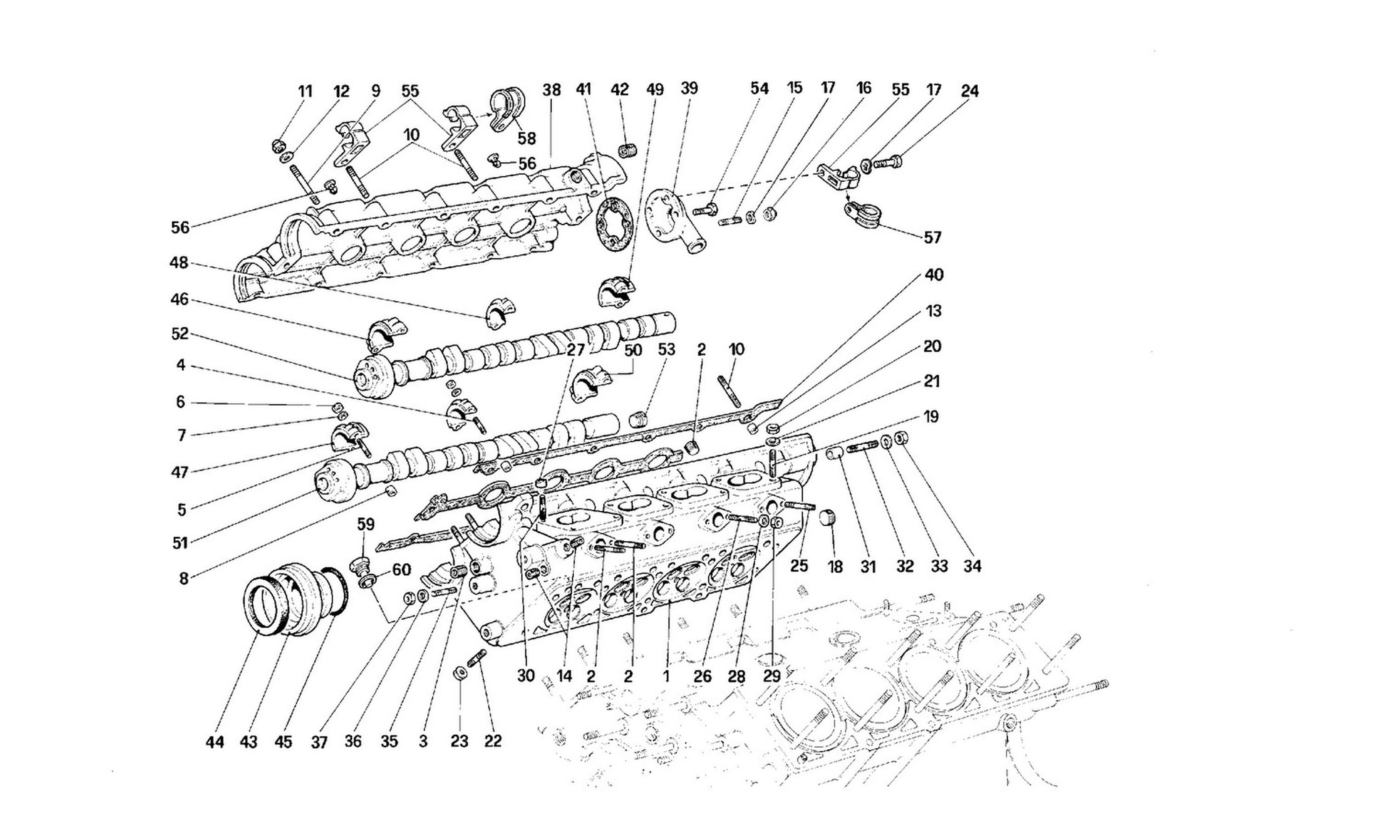 Schematic: R.H. Cylinder Head