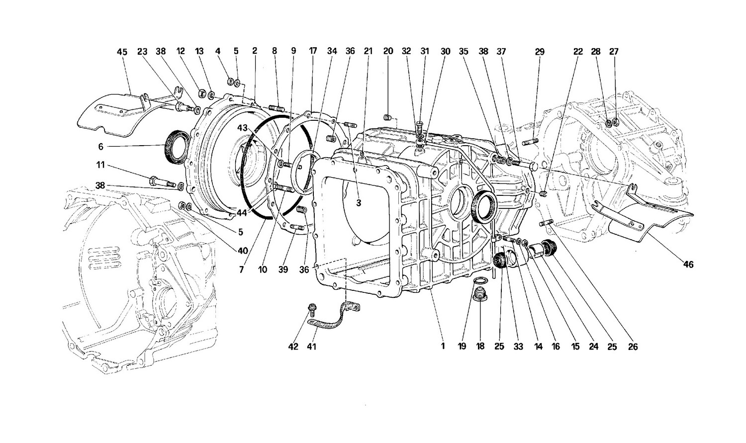 Schematic: Differential Gearbox