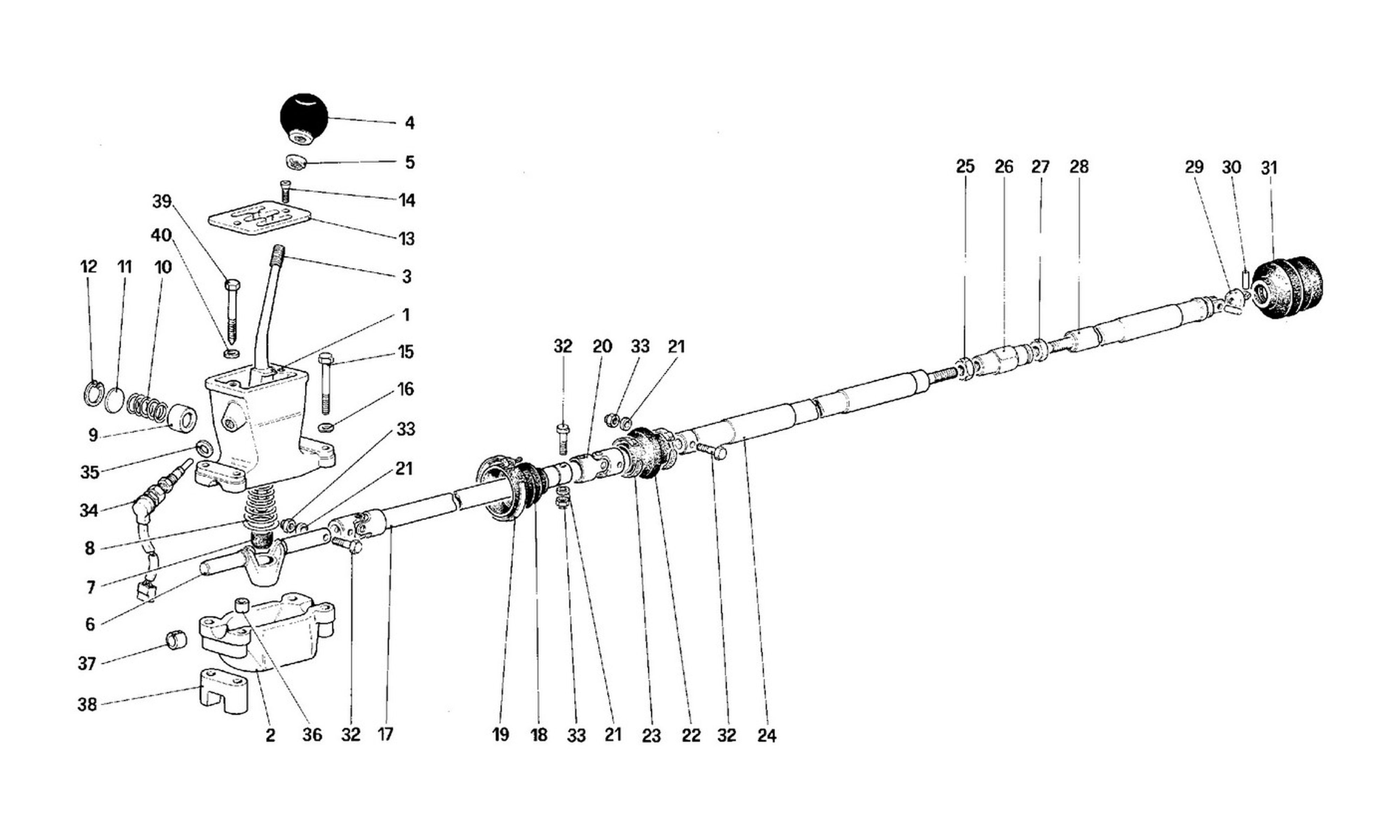 Schematic: Outside Gearbox Controls