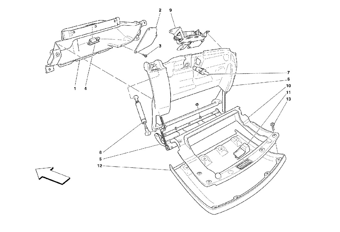 Schematic: Dashboard Drawer