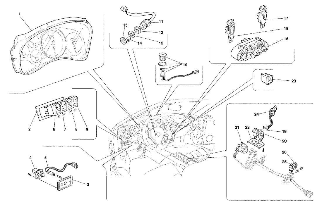 Schematic: Dashboard Instruments