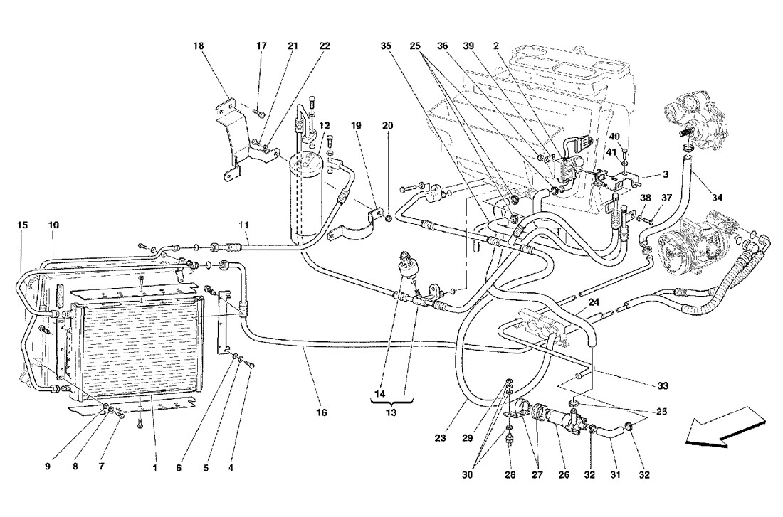 Schematic: Air Conditioning System