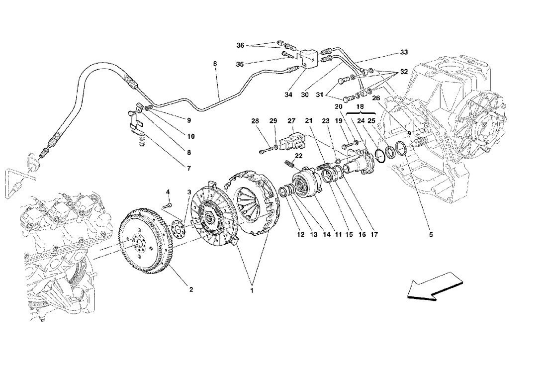 Schematic: Clutch And Controls -Not For F1-