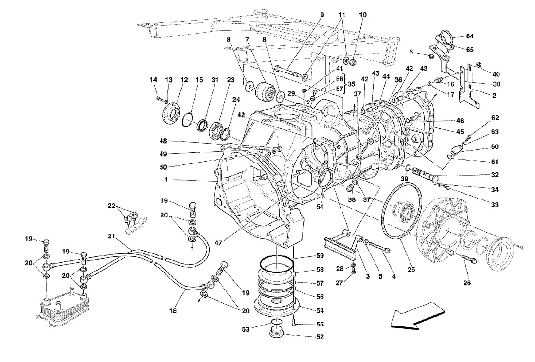Schematic: Gearbox - Covers