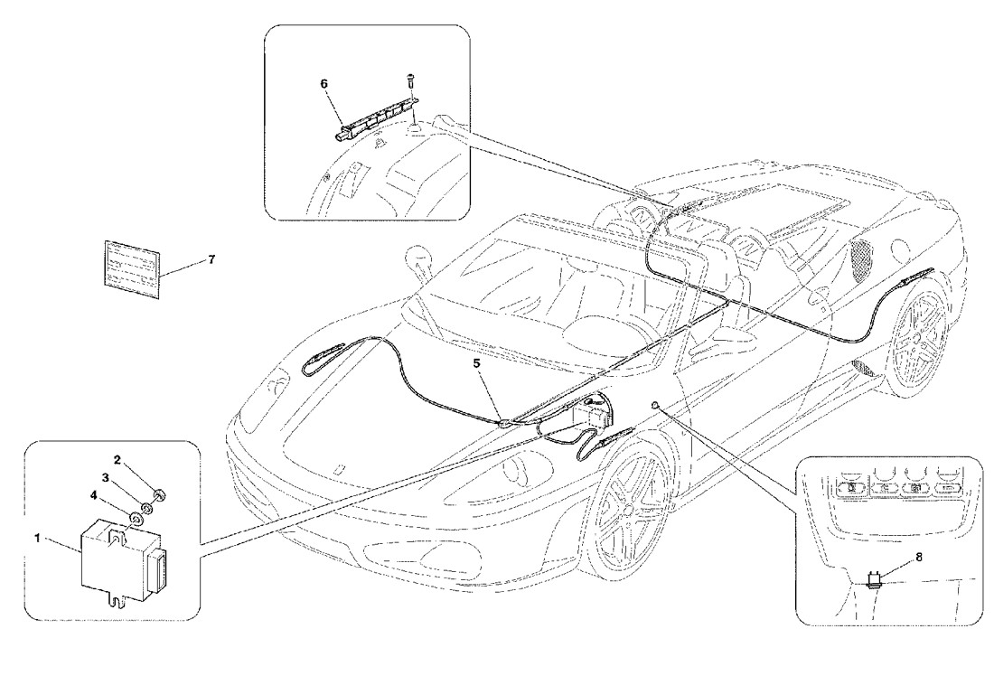 Schematic: Tyres Pressure Control System