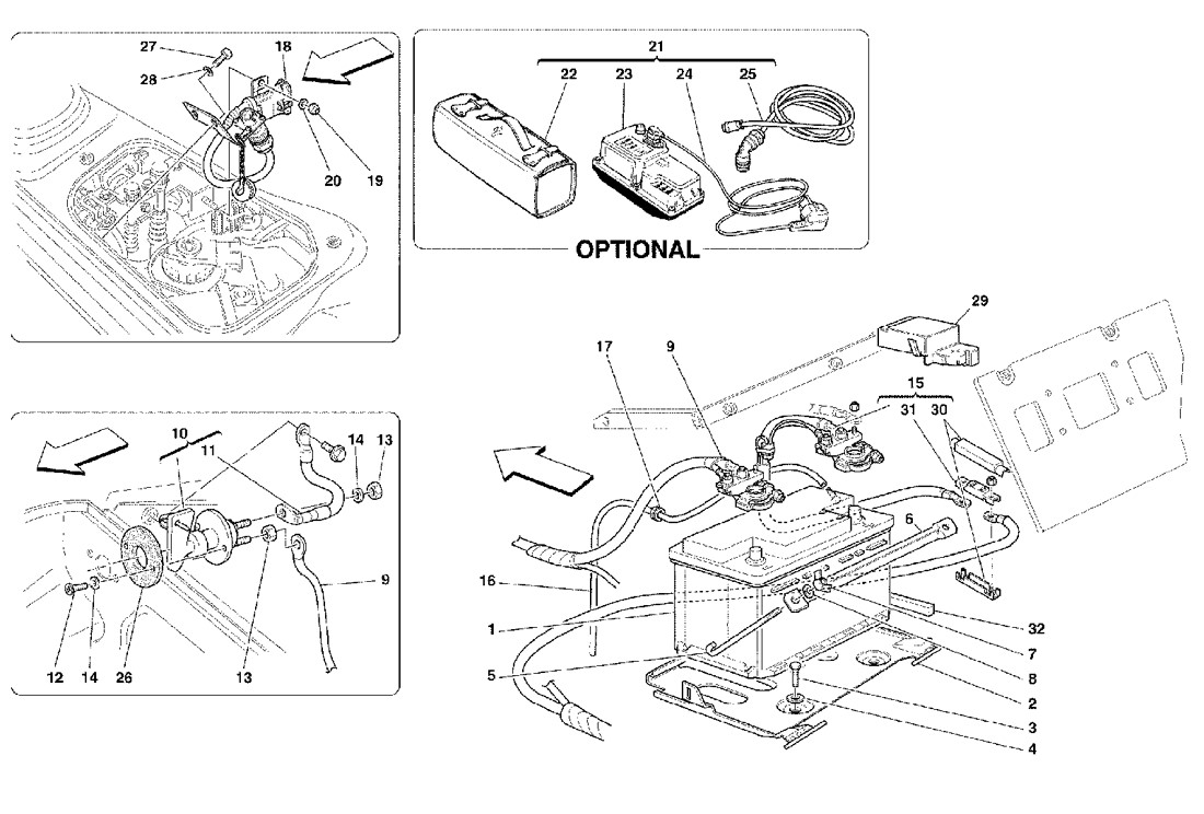 Schematic: Battery