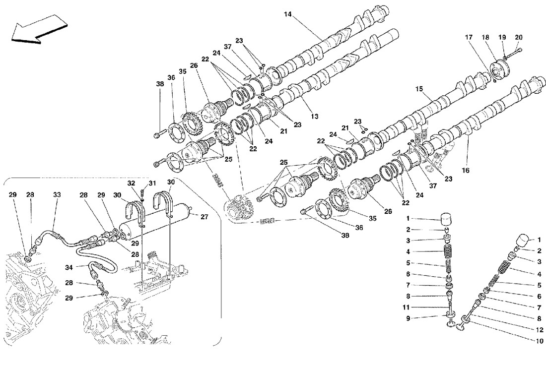 Schematic: Timing - Tappets