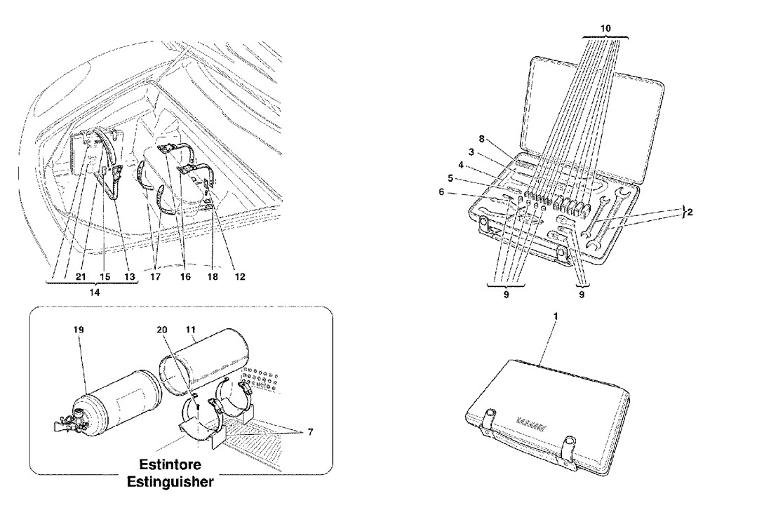 Schematic: Tools Equipment And Accessories