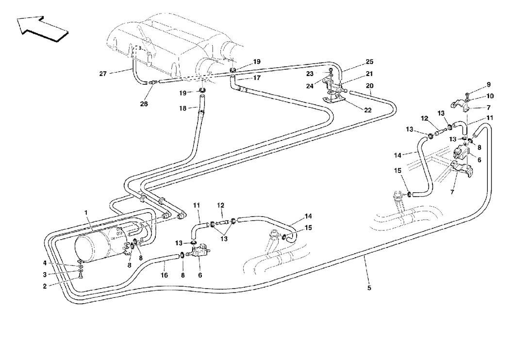 Schematic: Pneumatics Actuator System