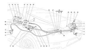 Engine Compartment Lid And Fuel Filler Flap Opening Mechanisms