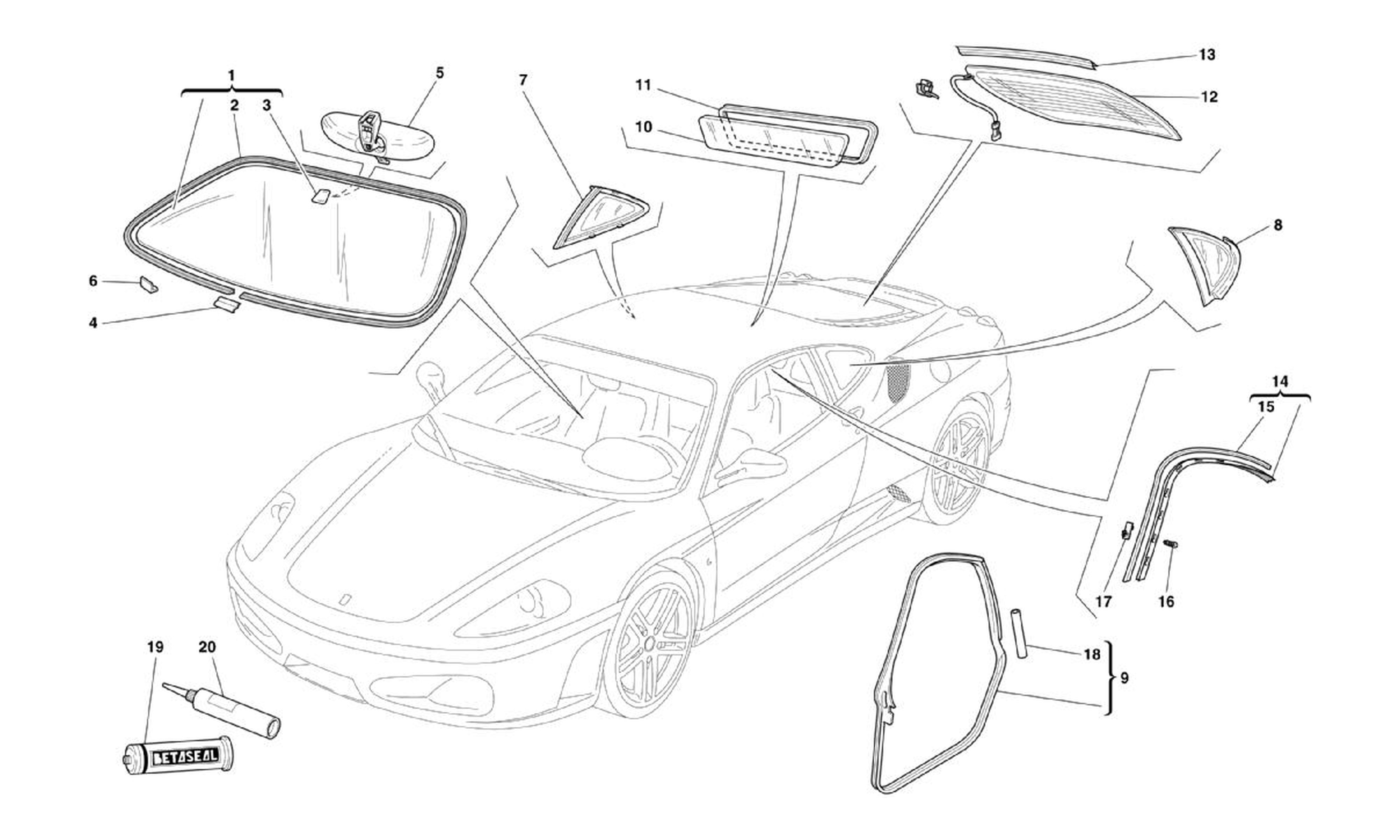 Schematic: Screens, Windows And Seals