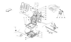 Electric Seat - Guides And Adjustment Mechanisms -Optional-
