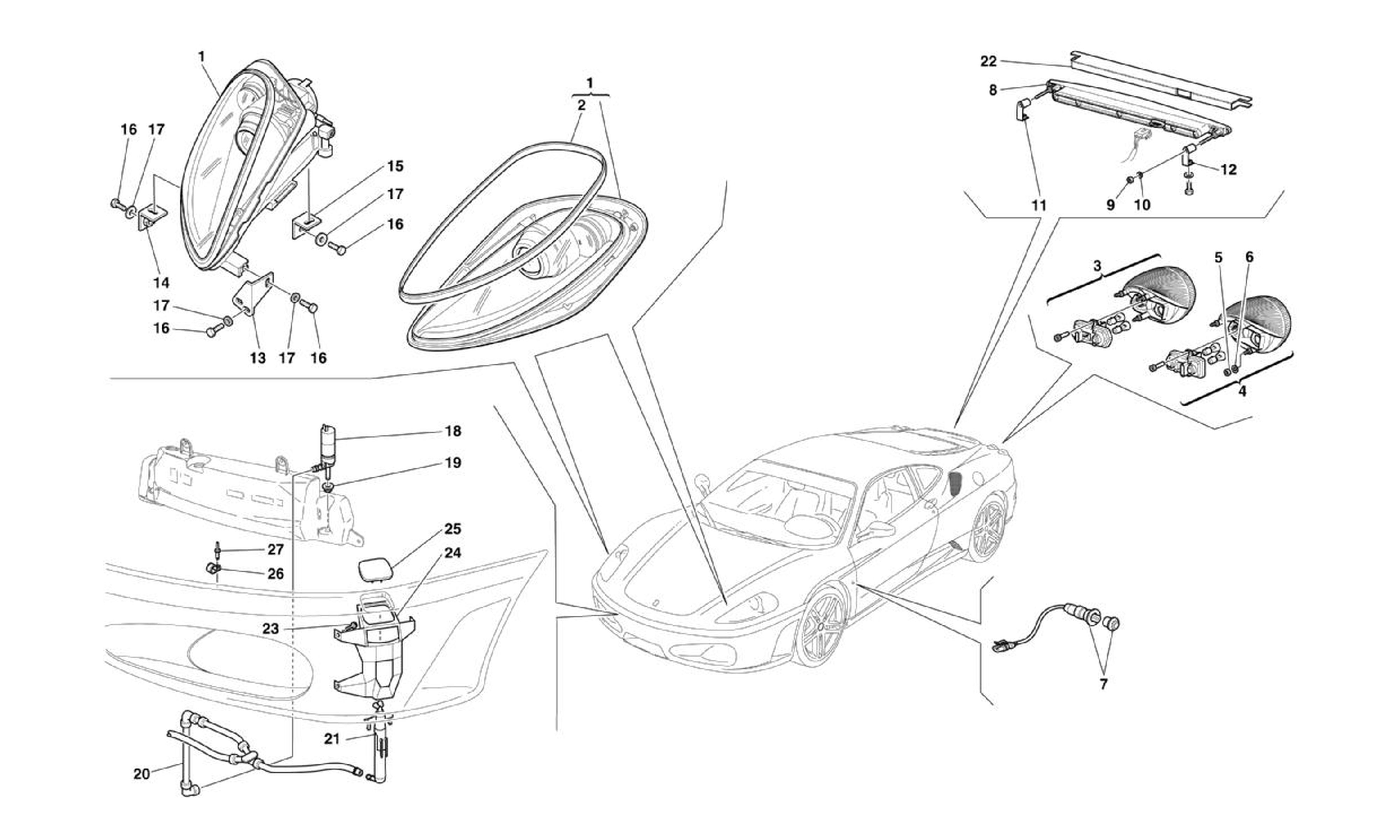 Schematic: Dashboard And Tunnel Instruments