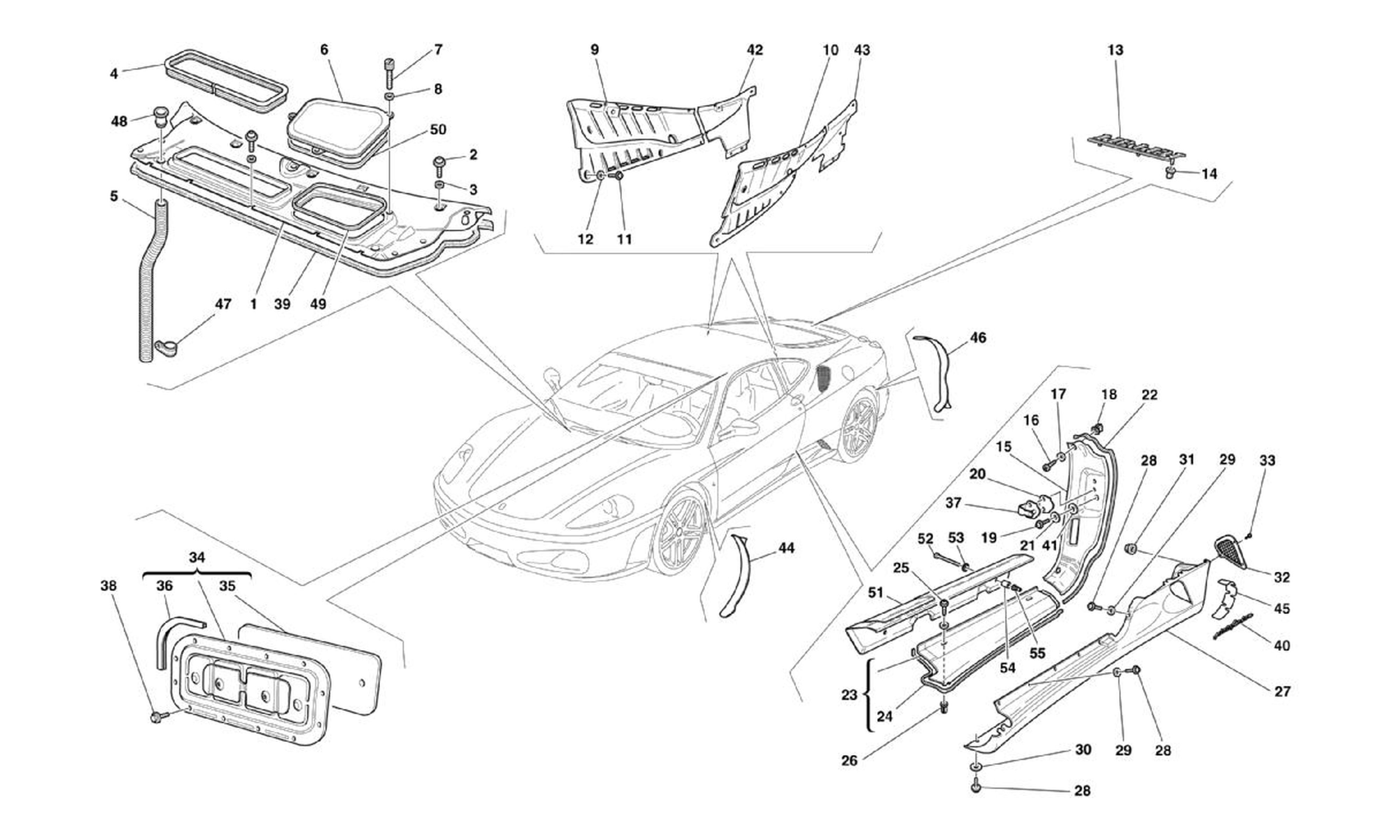 Schematic: Headlights And Taillights