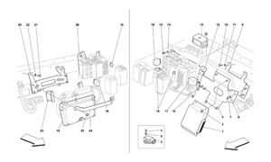 Ecus And Sensors In Front Compartment And Engine Compartment