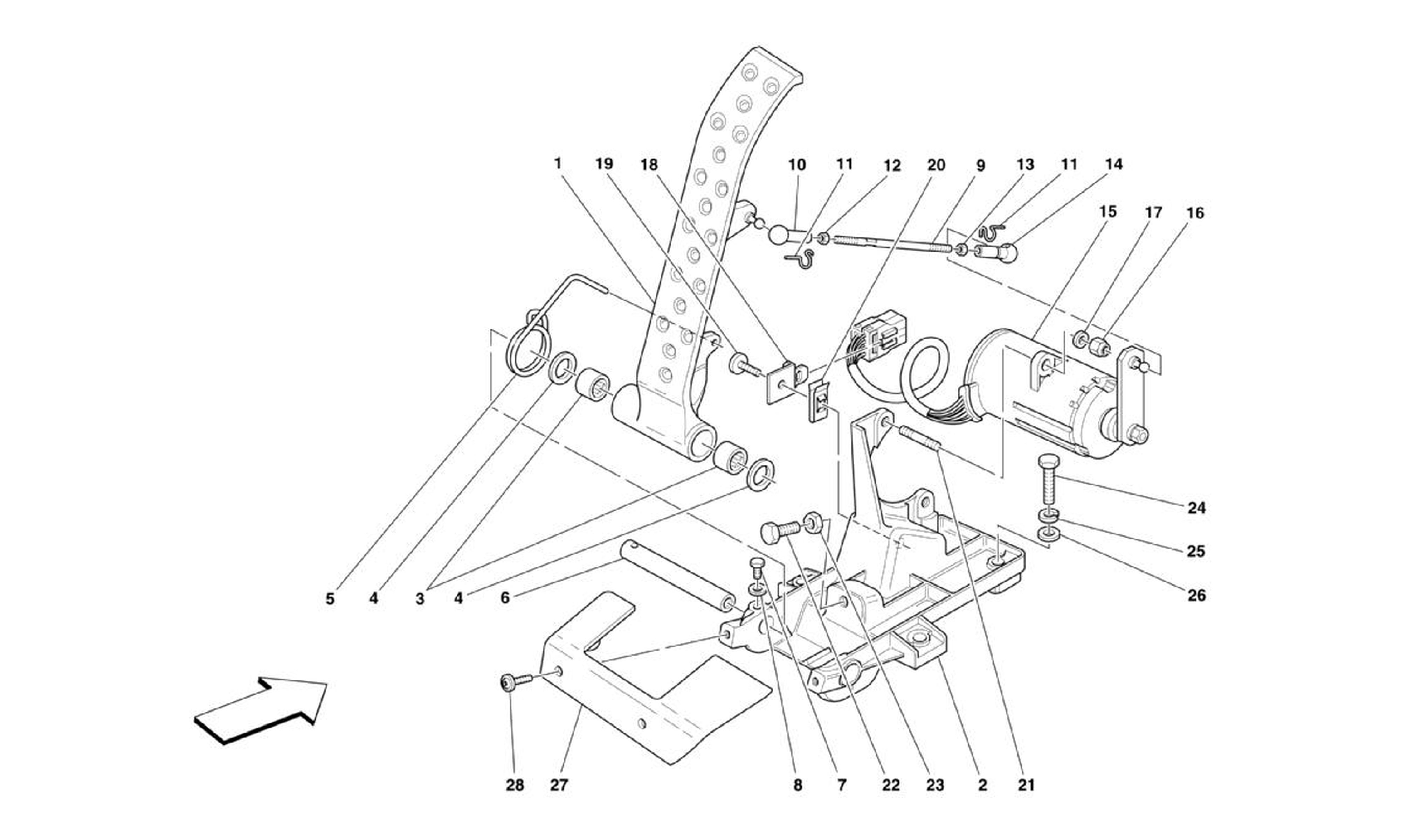 Schematic: Electronic Accelerator Pedal