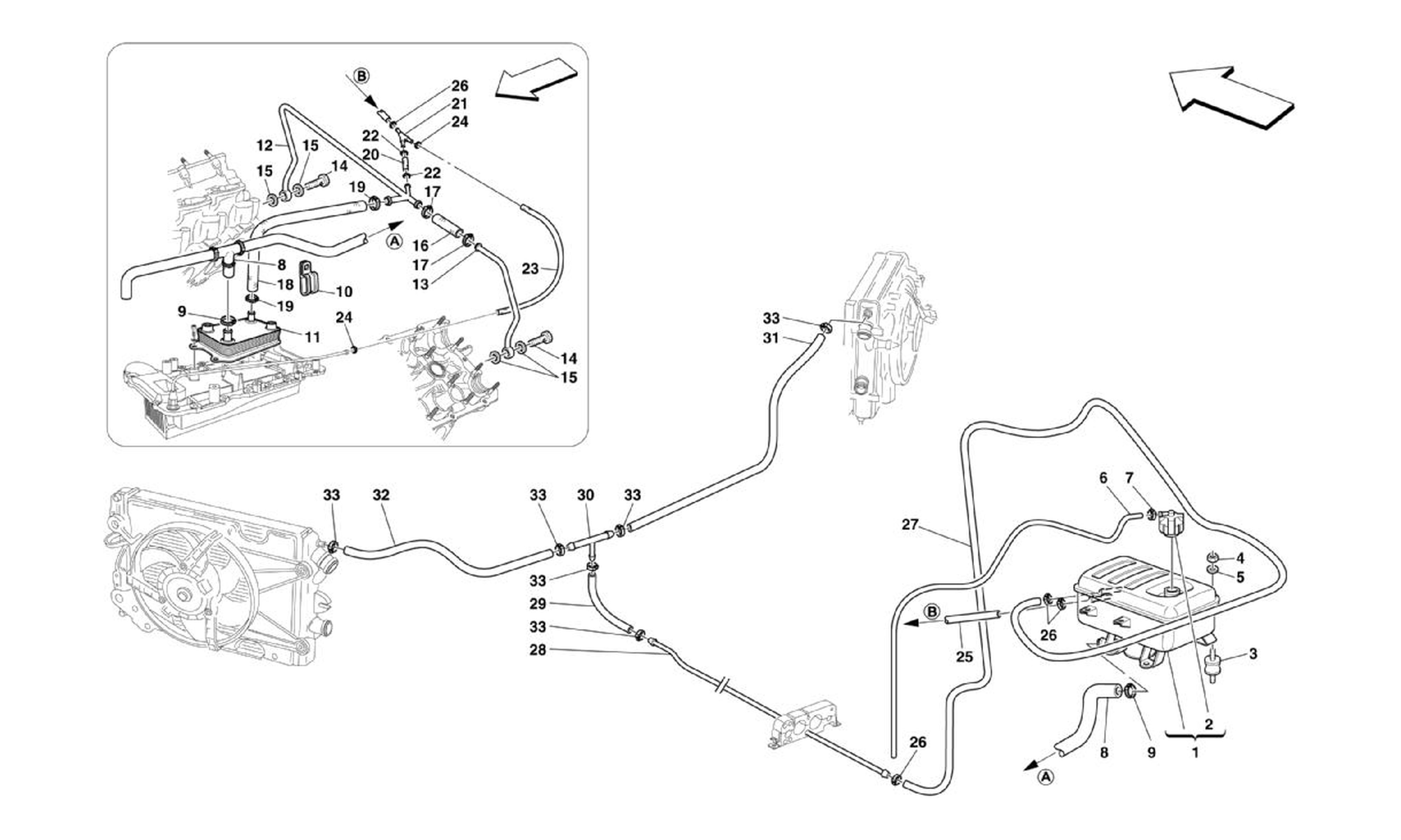 Schematic: Header Tank