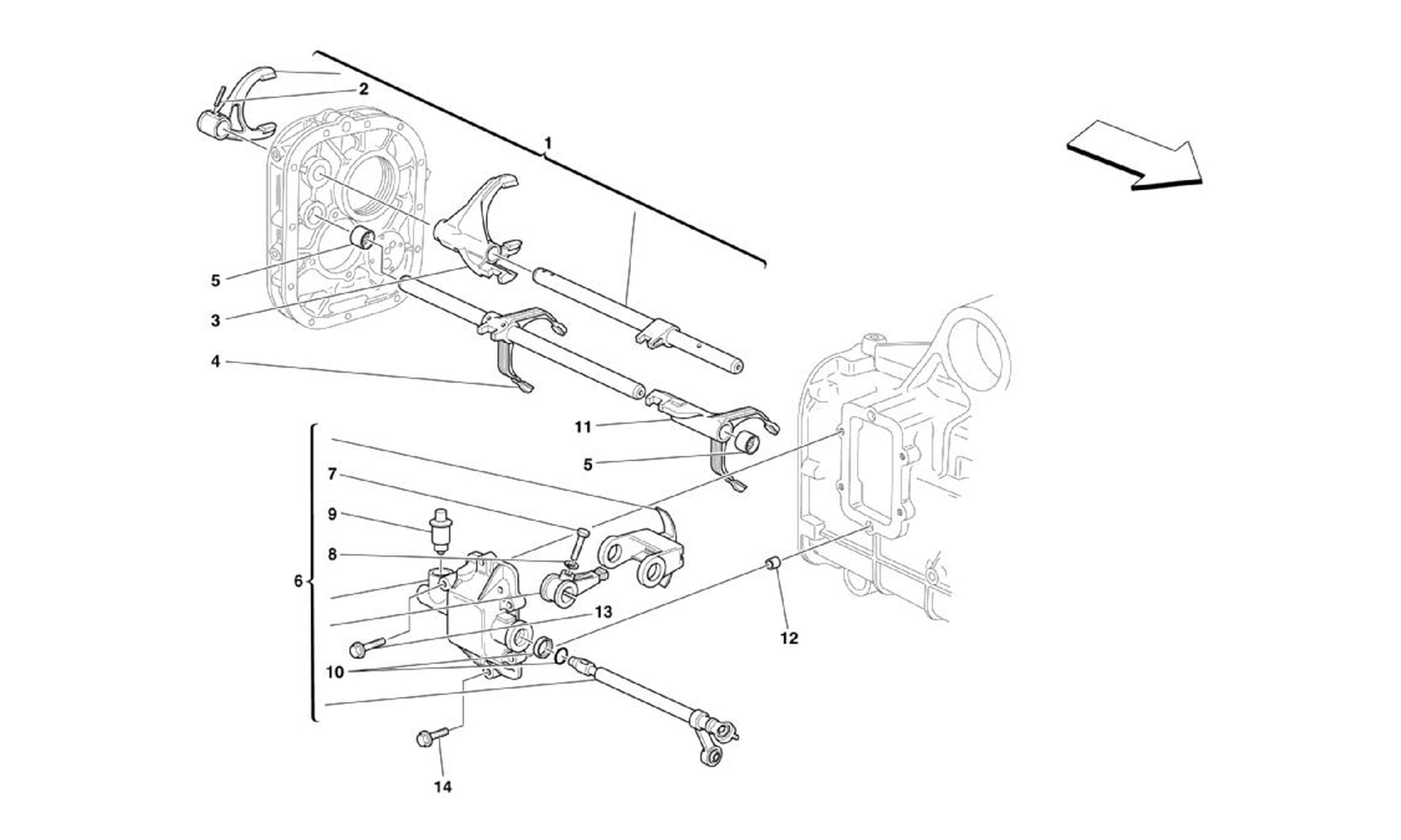 Schematic: Secondary Shaft Gears