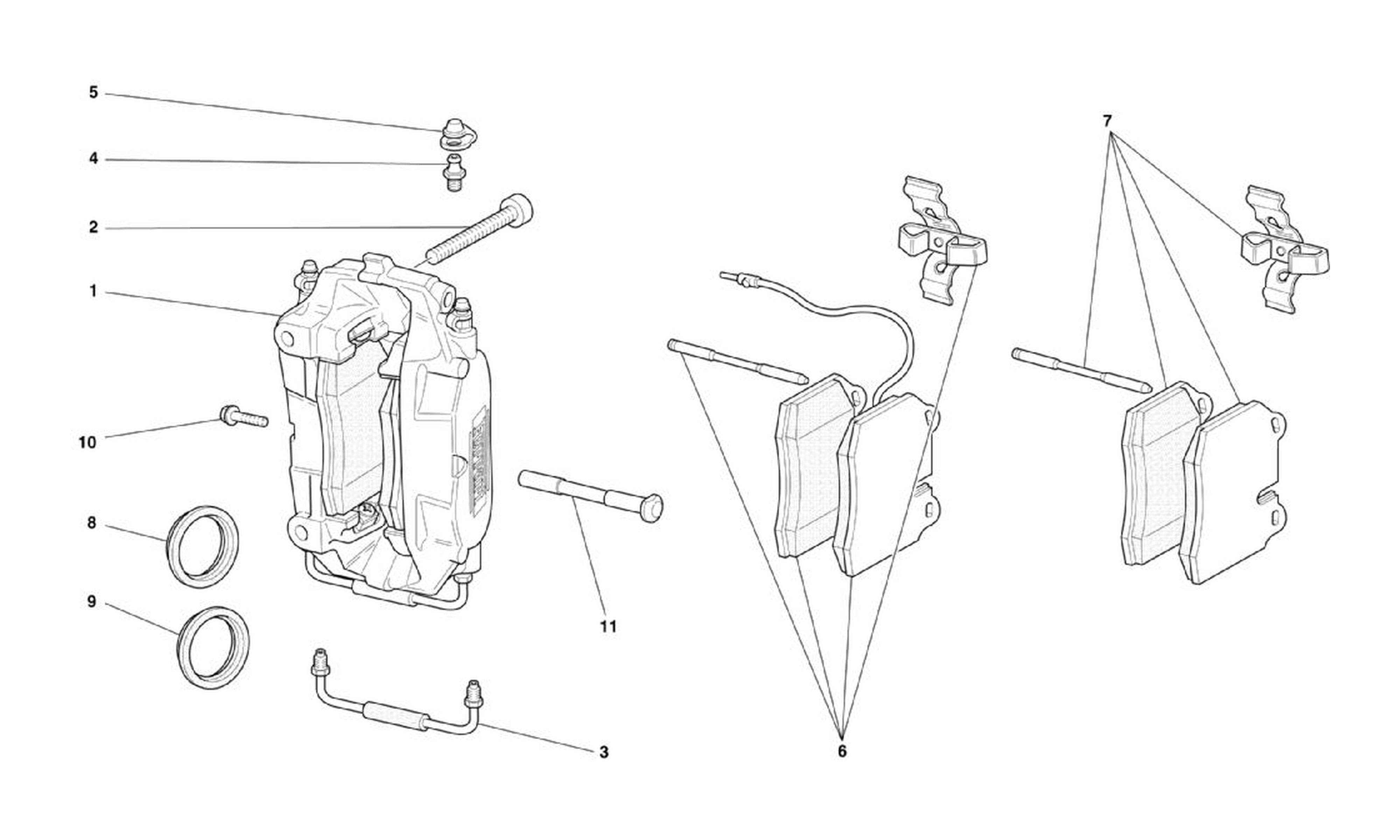 Schematic: Brake System -Not Applicable For Gd-