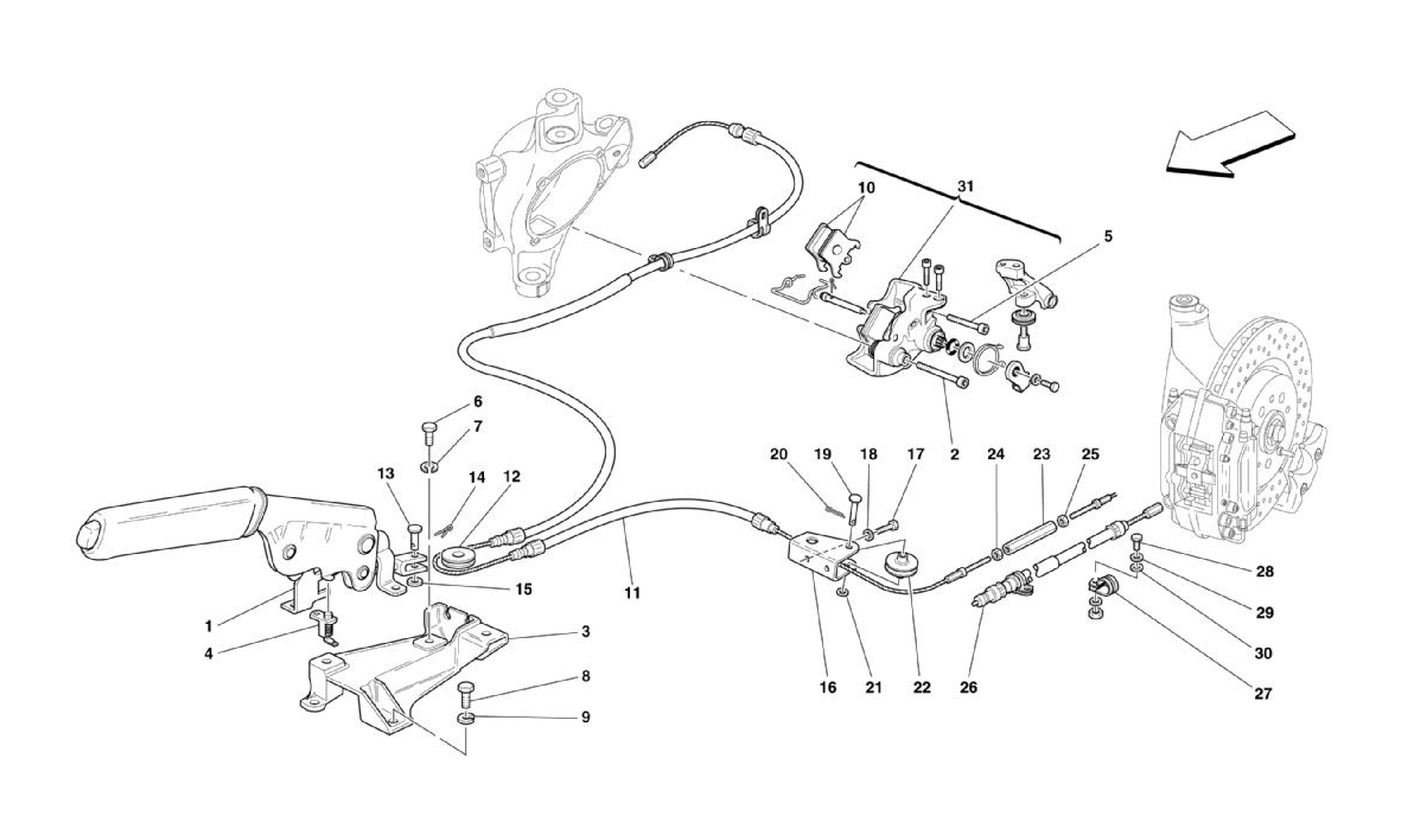 Schematic: Brake System -Applicable For Gd-