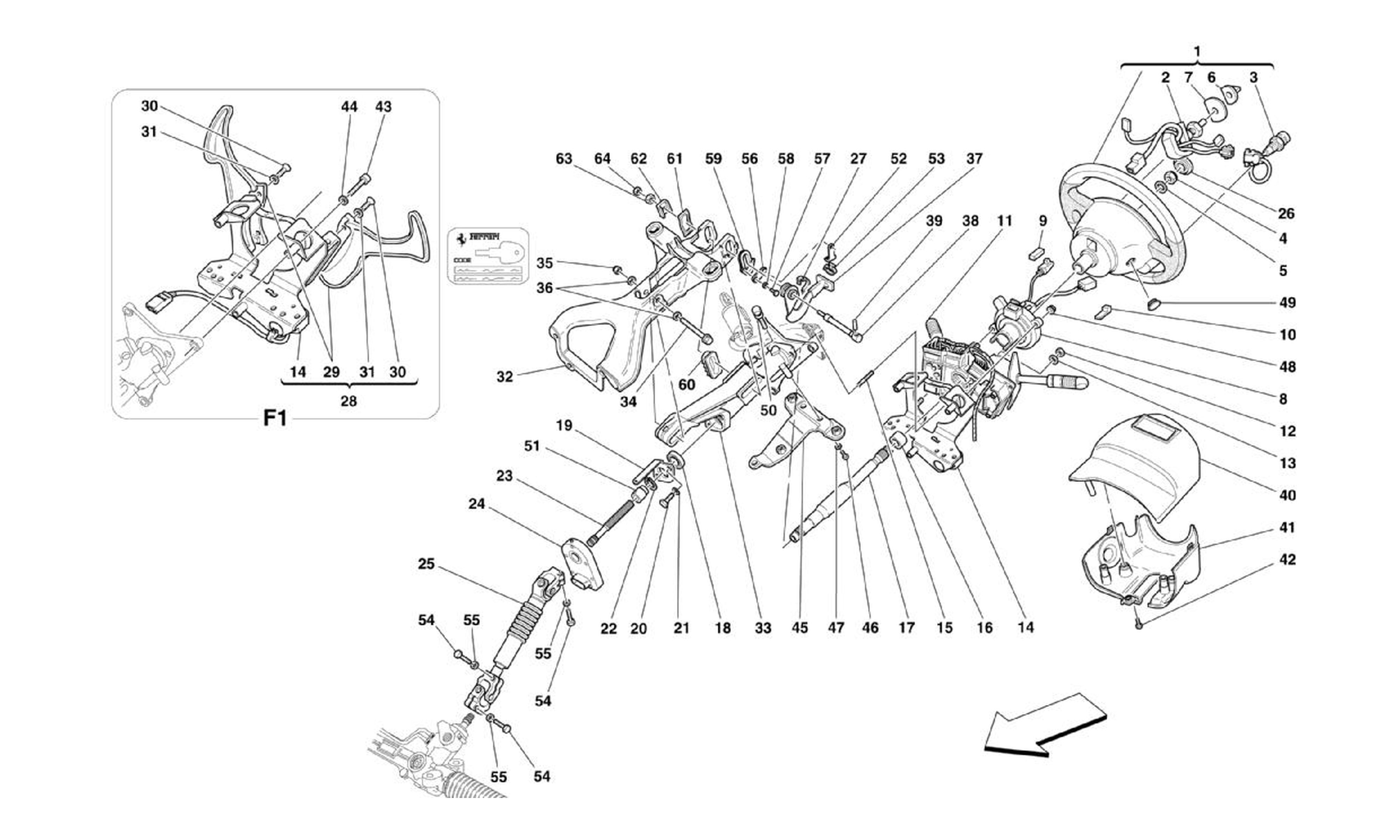 Schematic: Parking Brake Control