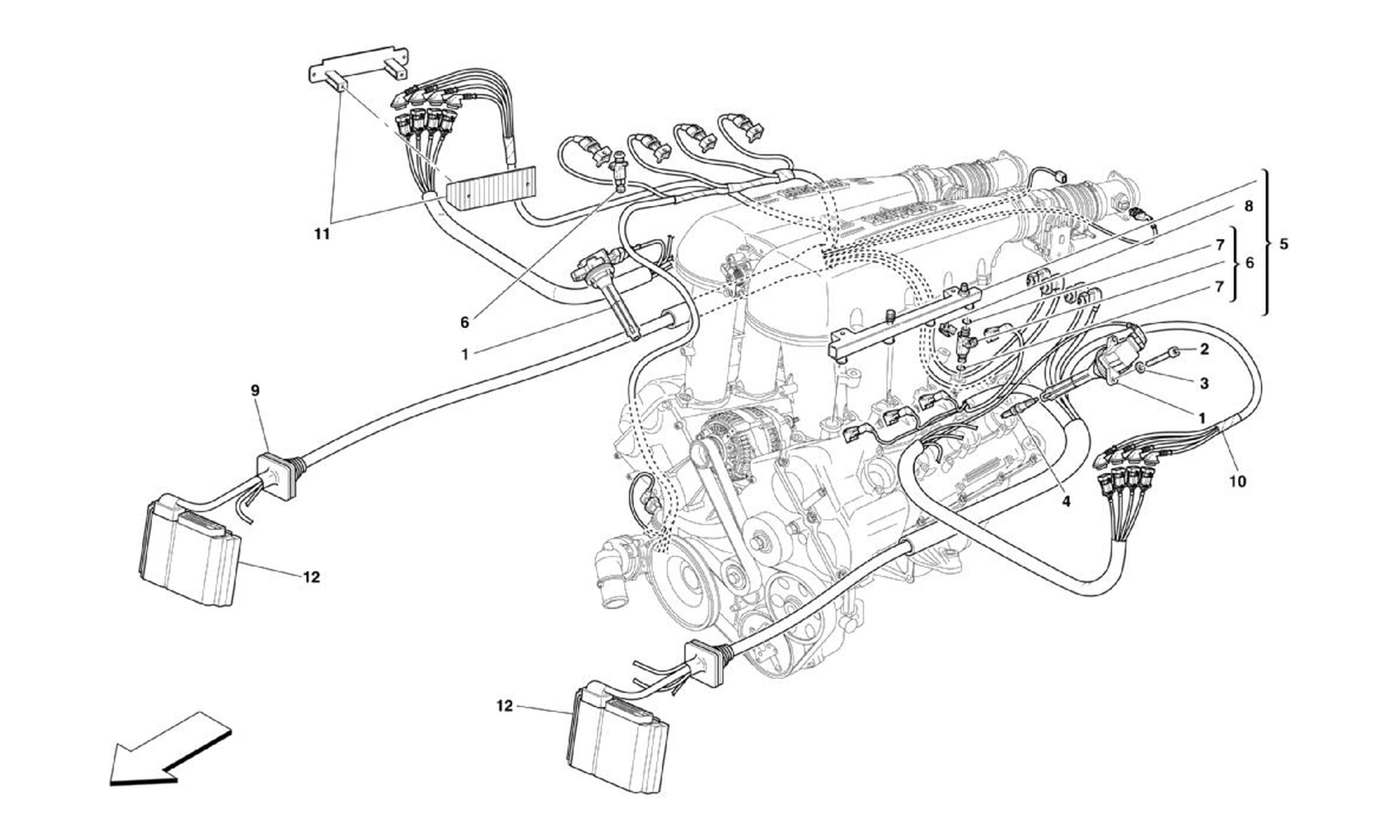 Schematic: Injection - Ignition System