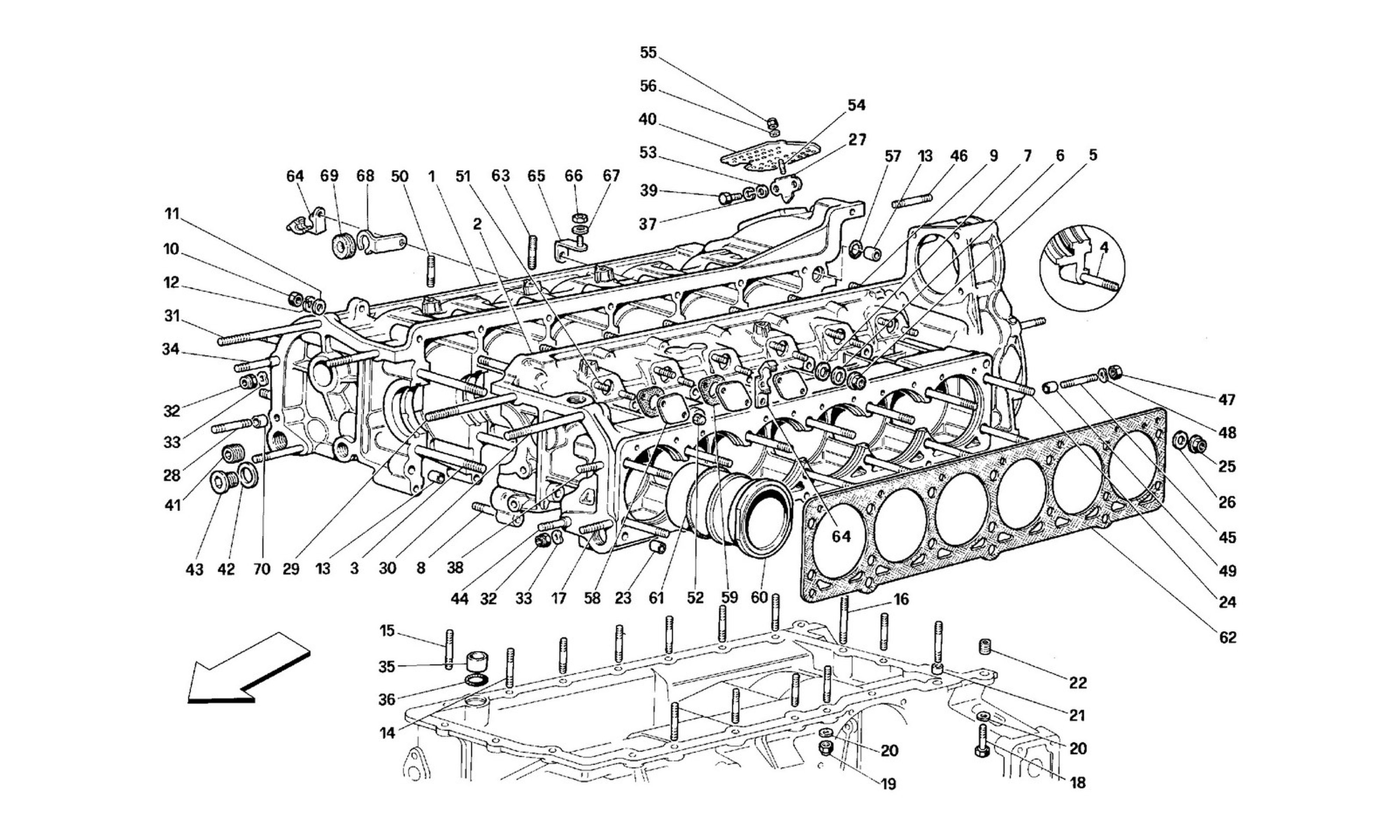 Schematic: Crankcase