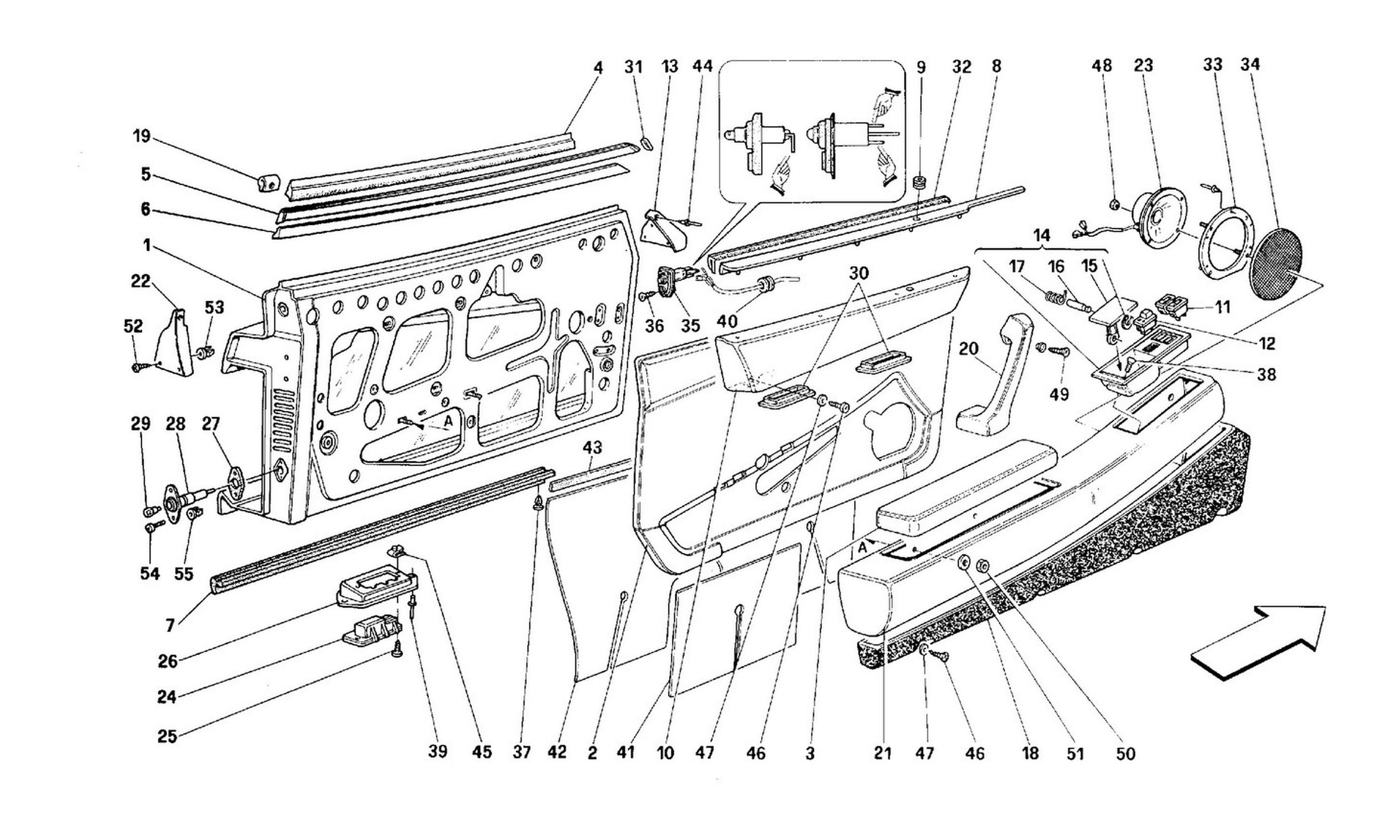 Schematic: Door - Finishing