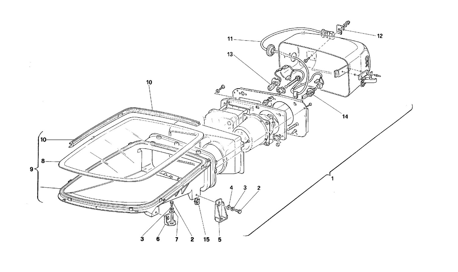 Schematic: Headlights