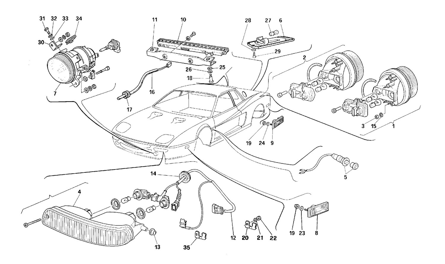 Schematic: Lamps