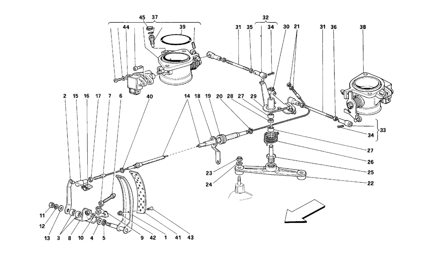 Schematic: Throttle Control - Lhd