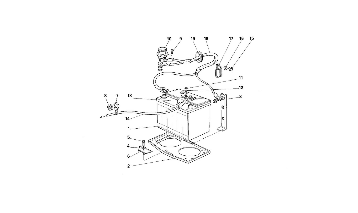 Schematic: Battery