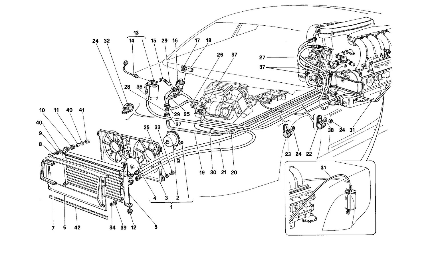 Schematic: Air Conditioning System