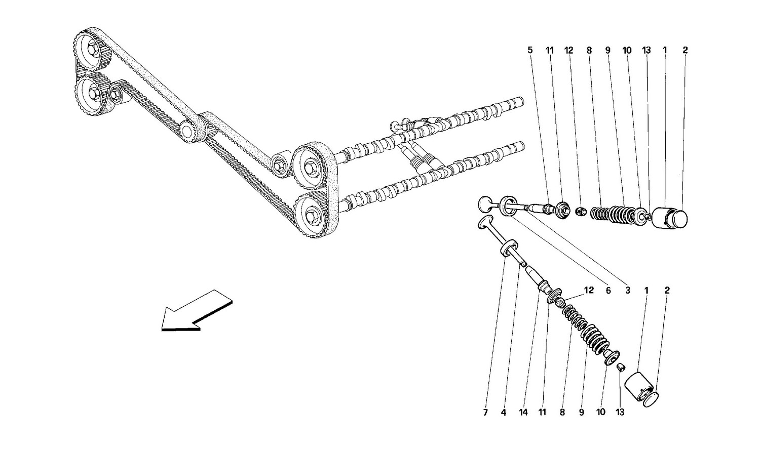 Schematic: Timing System - Valves