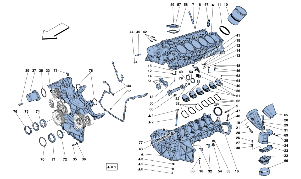 Schematic: Crankcase