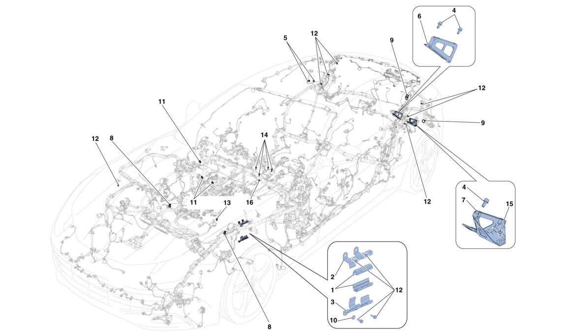 Schematic: Fastenings