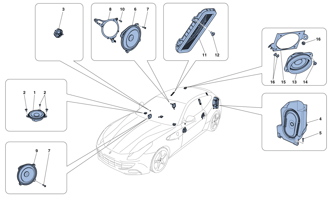 Schematic: Audio Speaker System